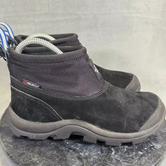 The North Face Salmo Blogs Black Suede Unisex Boots Women's 6 Men's 4.5 US - Picture 3 of 12